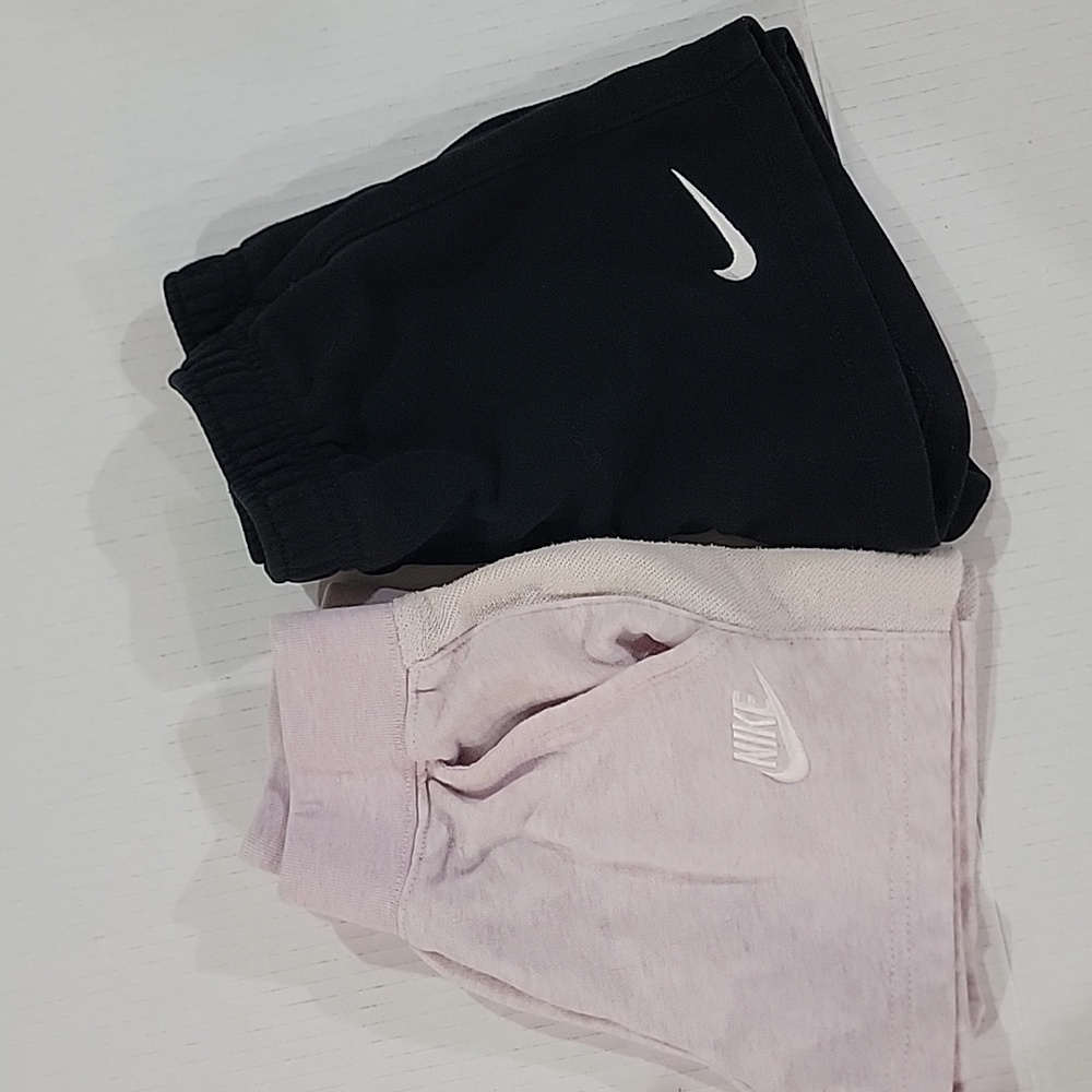 Girls Nike shorts bundle purple and black size 6x
